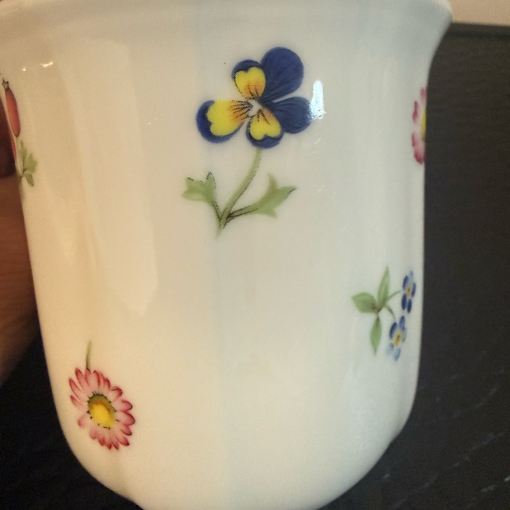 Villeroy & Boch Coffee Tea Cup Petite Made In Germany Set Of 4 - Picture 6 of 12